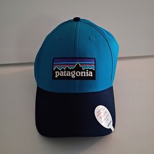 Patagonia Blue and Black Hat